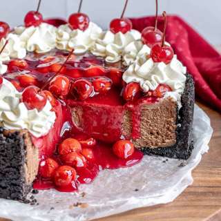 Black Forest Cheesecake