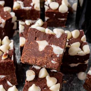 Irish Cream Chocolate Fudge