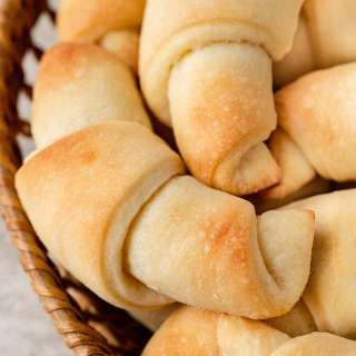 Classic Butterhorn Dinner Rolls