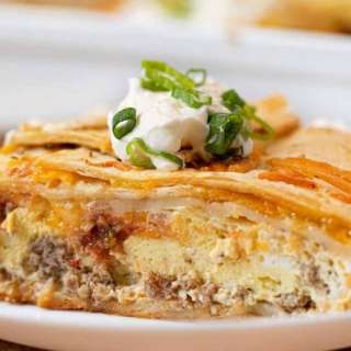 Breakfast Burrito Casserole
