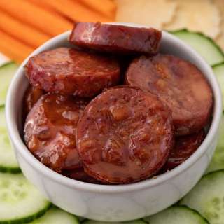 Candied Kielbasa Bites