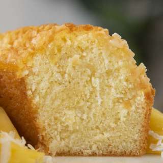 Pineapple Coconut Bundt Cake