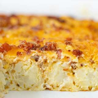 Tater Tot Breakfast Casserole