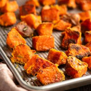 Crispy Roasted Sweet Potatoes