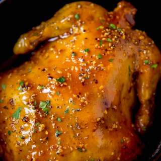Slow Cooker Honey Orange Garlic Chicken