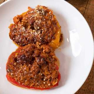Slow Cooker Stuffed Peppers