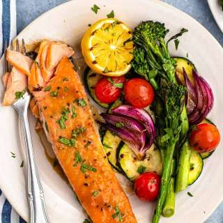 Brown Sugar Glazed Salmon