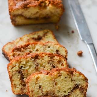 Apple Bread with Cinnamon Swirl