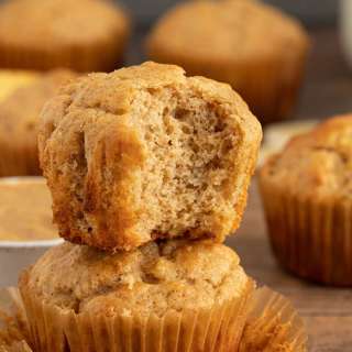 Peanut Butter Banana Muffins