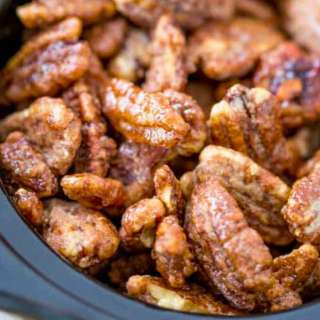 Slow Cooker Candied Cinnamon Pecans