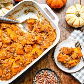 Pumpkin Bread Pudding