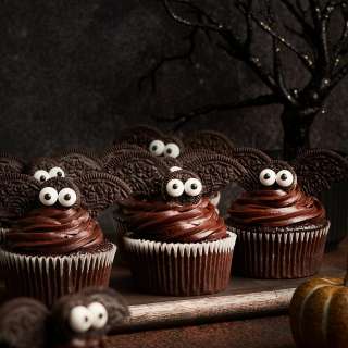 Bat Cupcakes
