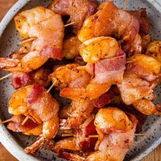 Bacon Wrapped Shrimp
