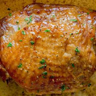 Easy Roasted Turkey Thighs