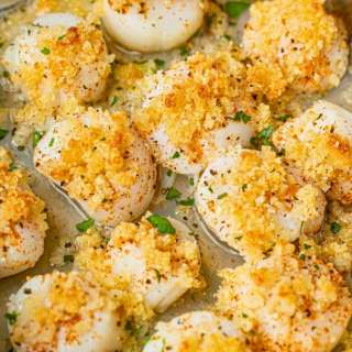 Crispy Baked Scallops