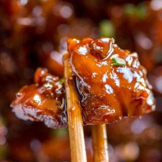 Easy Bourbon Chicken