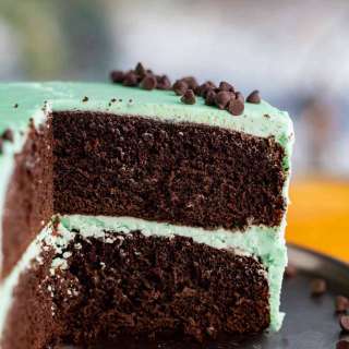 Mint Chocolate Cake (Grasshopper Cake)