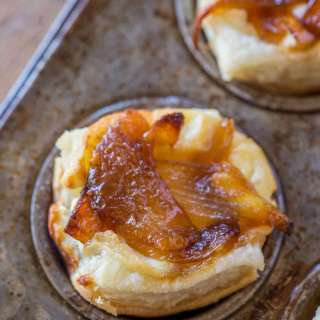 Caramelized Onion Feta Pastry Bites (Trader Joe's Copycat)