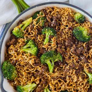 Ground Beef Teriyaki Ramen
