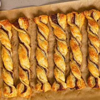 Nutella Pastry Twists