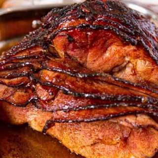 Bourbon Glazed Ham