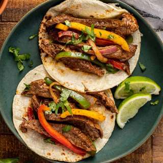 Steak Fajitas: