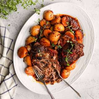 Irish Guinness Roast Lamb
