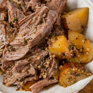Slow Cooker Leg of Lamb