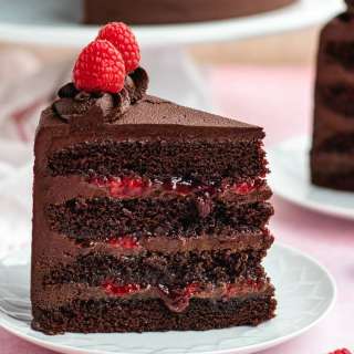 Chocolate Raspberry Cake