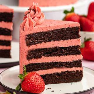 Chocolate Strawberry Cake