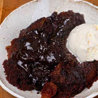 Slow Cooker Chocolate Lava Cake