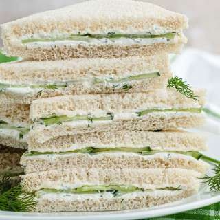 Cucumber Tea Sandwiches