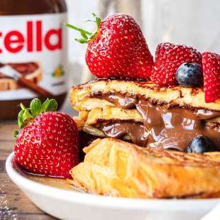 Stuffed Nutella French Toast